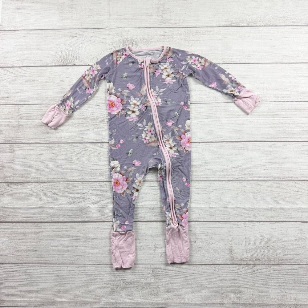 Suzel Floral Zip Convertible Bamboo Pajamas